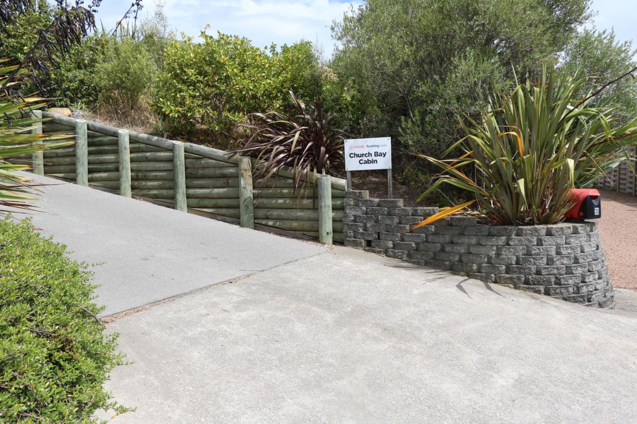 Church Bay Cabin: Sunny, Great Views Lyttelton Exterior photo